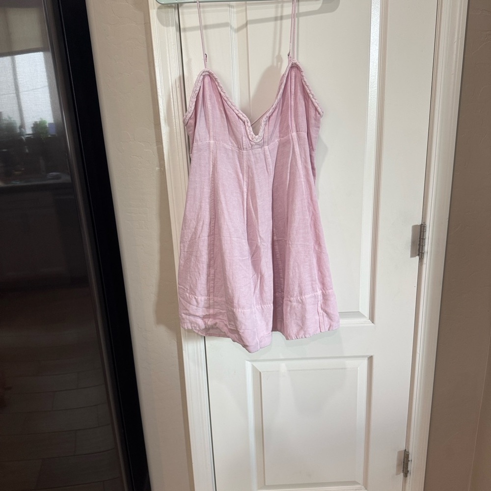 Free People Light Pink Mini Dress - Picture 2 of 5